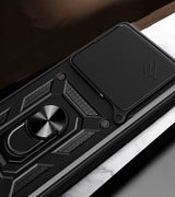 Xiaomi 15T Tech-Protect Camshield Case with Magnetic Ring & Stand Function - Black