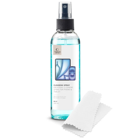 Tech-Protect Cleaning Kit with Cleaning Spray & Cloth – Mint