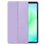 Samsung Galaxy Tab A11 / A9 Tech-Protect Smartcase Flip Case- Purple