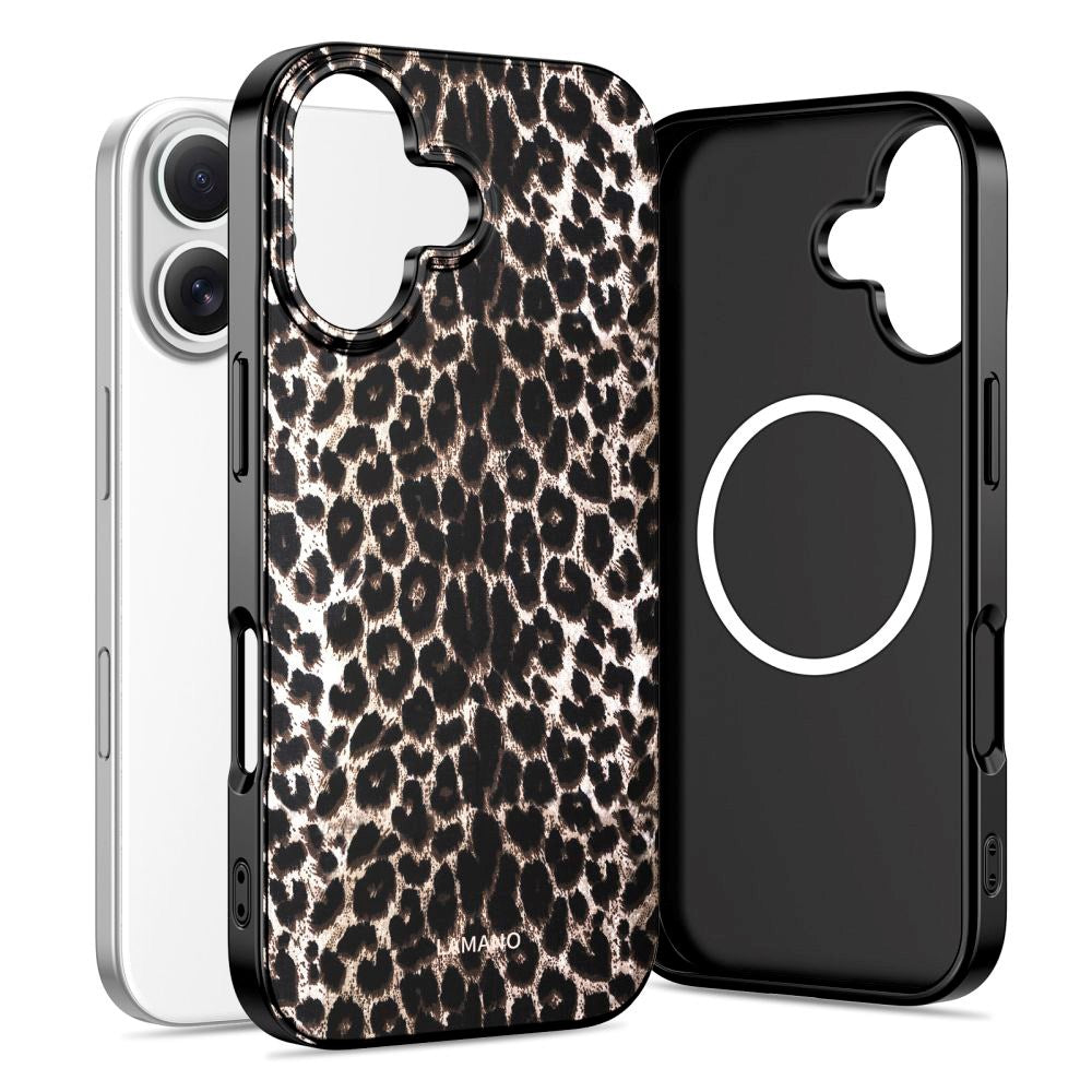 iPhone 17 Tech-Protect Lamano Case - MagSafe Compatible - Leopard