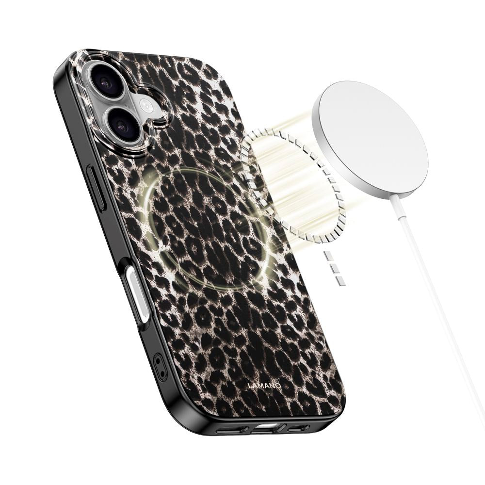iPhone 17 Tech-Protect Lamano Case - MagSafe Compatible - Leopard
