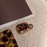 Apple AirPods Pro (3. Gen.) Tech-Protect Lamano Deksel with Keychain - Panther