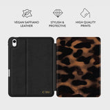 iPad 10.9" (2024 / 2022) / 11" (2025) Tech-Protect Lamano Flip Case - Panther