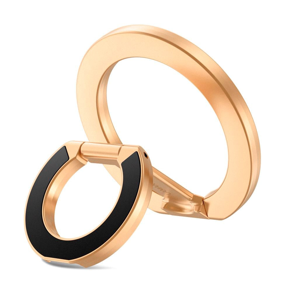 Tech-Protect Lamano Magnetic Ring Holder for Phone – MagSafe Compatible – Gold