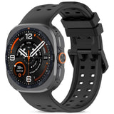 Samsung Galaxy Watch Ultra 2 / Ultra (47mm) Tech-Protect Silicone Air Watch Band - Black