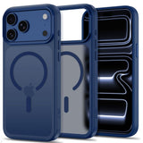 iPhone 18 Pro / 17 Pro Tech-Protect MagMat Case - MagSafe Compatible - Matte Dark Blue
