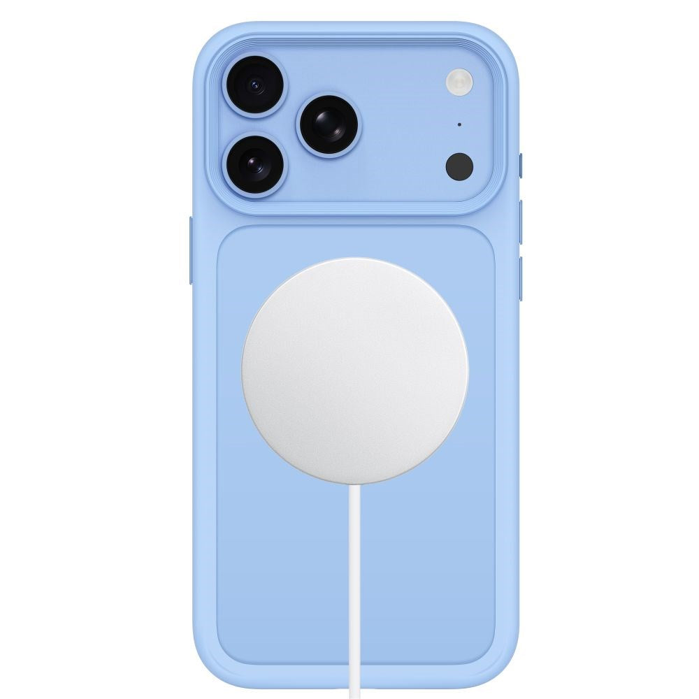 iPhone 18 Pro Max / 17 Pro Max Tech-Protect MagMat Case - MagSafe Compatible - Matte Light Blue