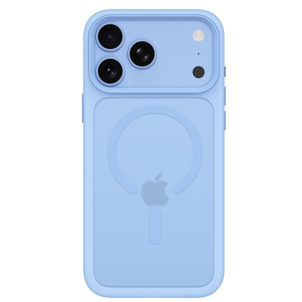 iPhone 18 Pro / 17 Pro Tech-Protect MagMat Case - MagSafe Compatible - Matte Light Blue