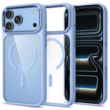iPhone 18 Pro Max / 17 Pro Max Tech-Protect MagMat Case - MagSafe Compatible - Transparent / Light Blue