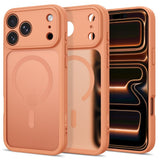 iPhone 17 Pro / 18 Pro Tech-Protect BasicMag Hybrid Case - MagSafe Compatible - Matte Orange