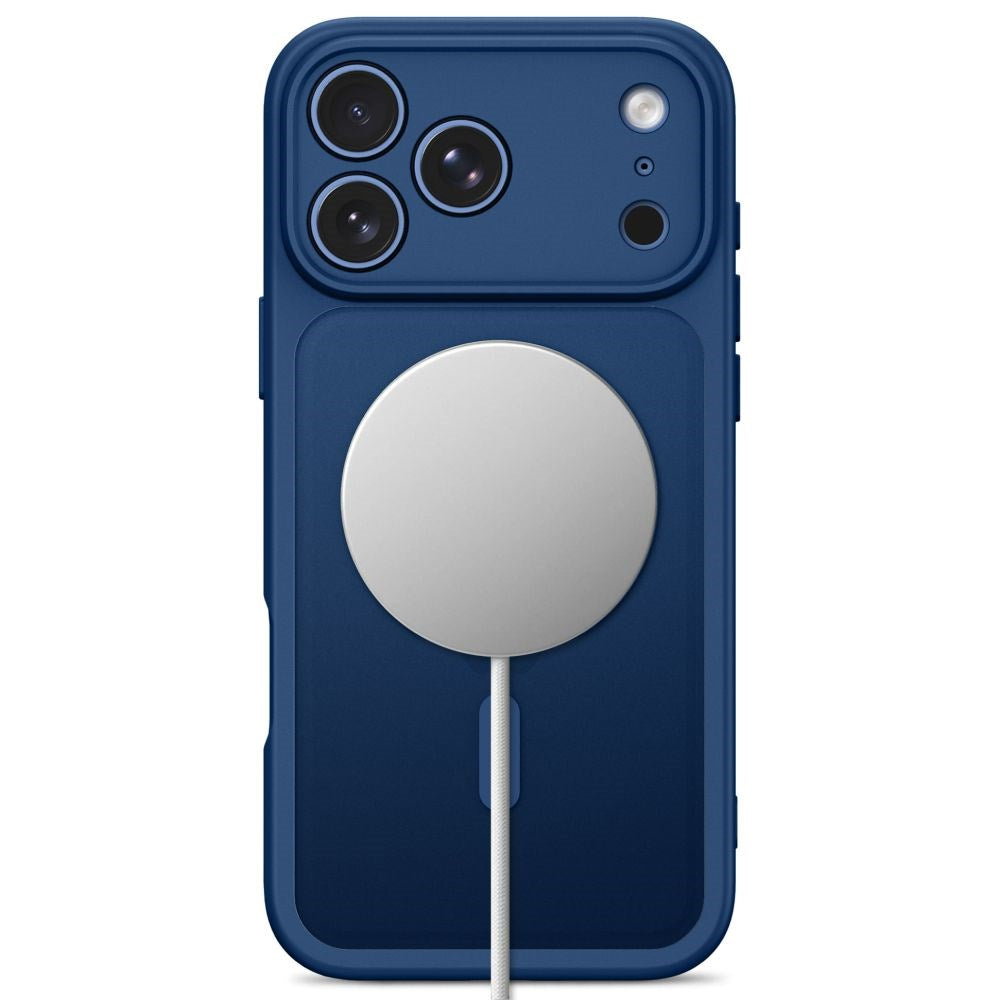 iPhone 17 Pro Max / 18 Pro Max Tech-Protect BasicMag Hybrid Case - MagSafe Compatible - Matte Dark Blue