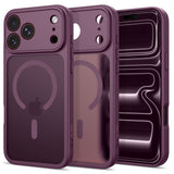 iPhone 17 Pro Max / 18 Pro Max Tech-Protect BasicMag Hybrid Case - MagSafe Compatible - Matte Red