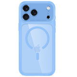 iPhone 18 Pro Max / 17 Pro Max Tech-Protect MagPeak Case - MagSafe Compatible - Light Blue / Transparent