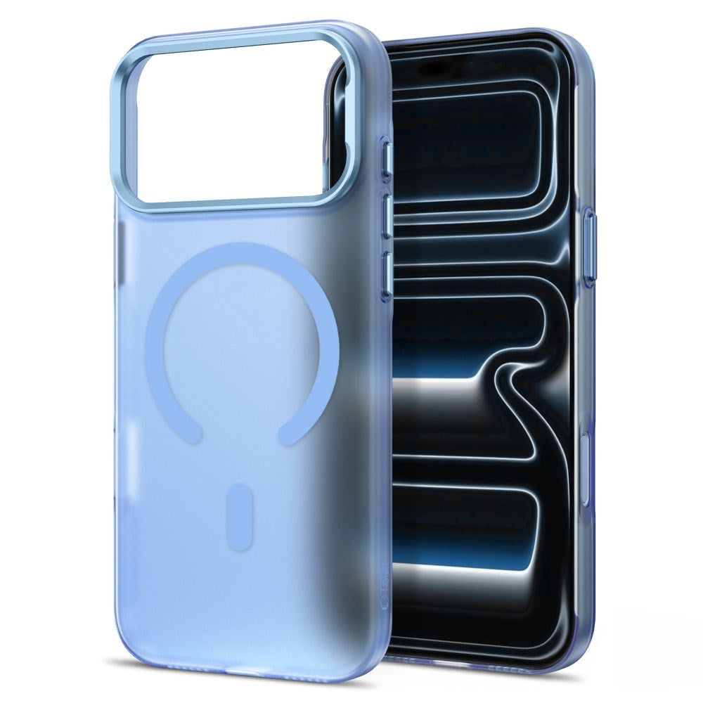 iPhone 18 Pro Max / 17 Pro Max Tech-Protect MagZero Case - MagSafe Compatible - Matte Light Blue