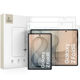 Samsung Galaxy Z Fold8 Tech-Protect Easy Set Foil & Glass Fit+ 4-in-1 Screen Protector Set - Front & Back Screens - Transparent