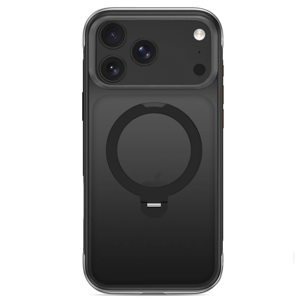 iPhone 18 Pro / 17 Pro Tech-Protect MagAir Stand Case with Kickstand - MagSafe Compatible - Matte Black