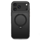 iPhone 18 Pro Max / 17 Pro Max Tech-Protect MagAir Stand Case with Kickstand - MagSafe Compatible - Matte Black