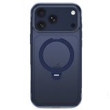 iPhone 18 Pro / 17 Pro Tech-Protect MagAir Stand Case with Kickstand - MagSafe Compatible - Matte Blue