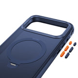 iPhone 18 Pro Max / 17 Pro Max Tech-Protect MagAir Stand Case with Kickstand - MagSafe Compatible - Matte Blue