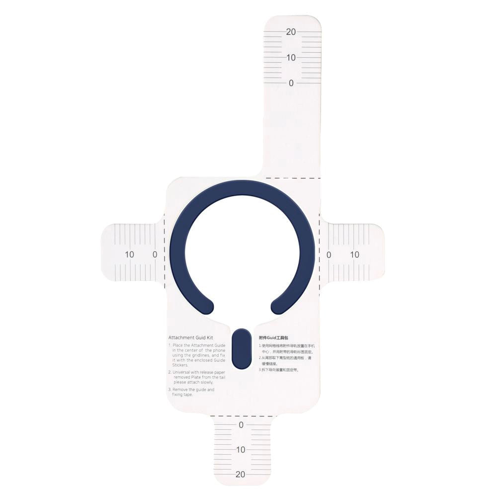 Tech-Protect Magnetic MagSafe Ring with Installation Frame – Blue