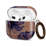 Apple AirPods (4. gen.) Tech-Protect Lamano Deksel with Keychain - Velvet Night
