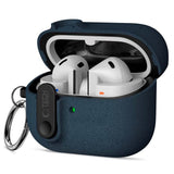 Samsung Galaxy Buds 3 / 3 Pro / 3 FE Tech-Protect Slim Hook Case with Carabiner – Blue