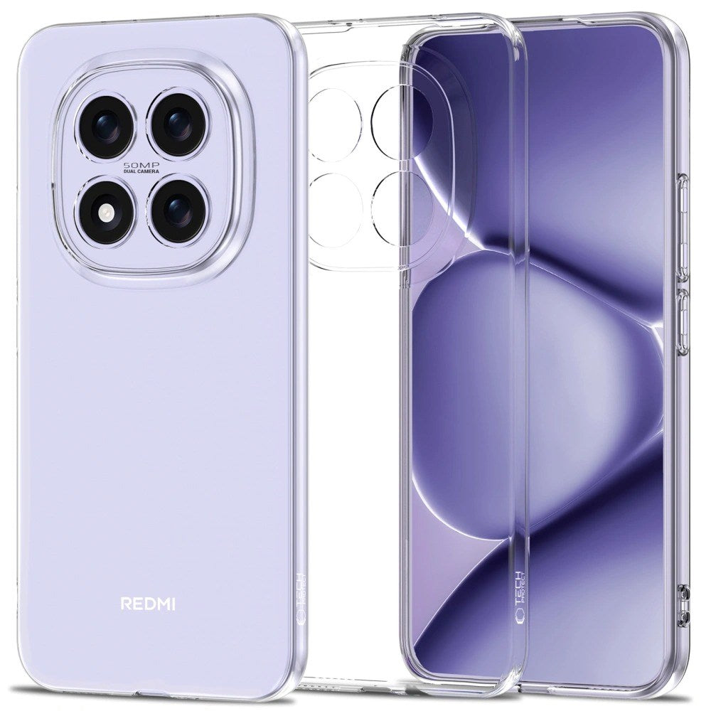 Xiaomi Redmi Note 15 Pro (5G) Tech-Protect Flexair Hybrid Case - Transparent