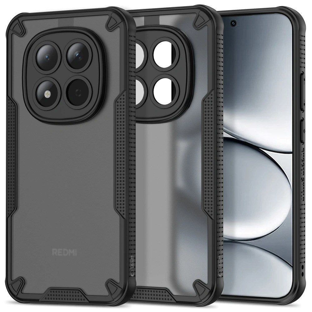Xiaomi Redmi Note 15 Pro Tech-Protect Rugged Shield Case - Matte Black