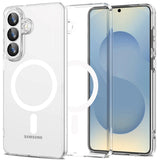 Samsung Galaxy S26+ (Plus) Tech-Protect Flexair Hybrid Case - MagSafe Compatible - Transparent