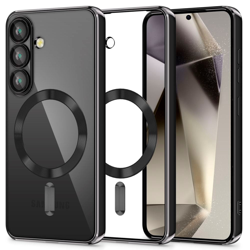 Samsung Galaxy S25 Tech-Protect MagFlex Case - MagSafe Compatible - Black