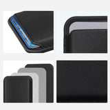 Tech-Protect MagWallet Faux Leather Card Holder - MagSafe Compatible - Blue
