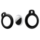 Tech-Protect AirTag Rough Case with Carabiner - 2 pcs. - Black