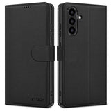 Tech-Protect Samsung Galaxy A36 Flip Cover with Card Holder - Black