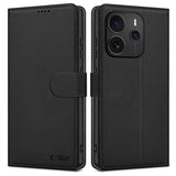 Xiaomi Redmi Note 14 (5G) Tech-Protect Wallet with Purse - Black