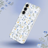 Xiaomi Redmi Note 14 Pro (5G) Tech-Protect FlexAir Flexible Plastic Case - Transparent / Flowers