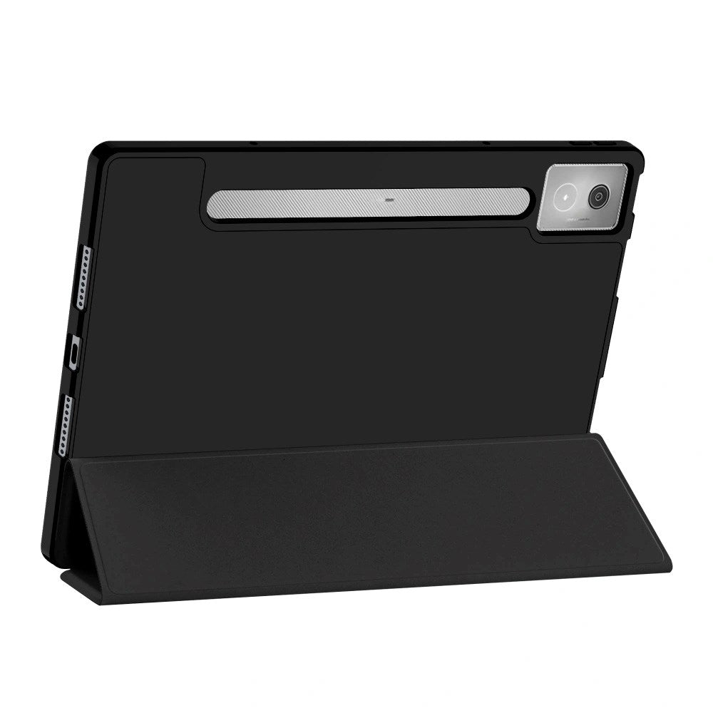 Lenovo IdeaTab Pro Tech-Protect Silicone Flip Case with Stand Function & Pen Holder - Black