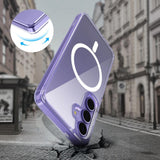 Samsung Galaxy A56 (5G) Tech-Protect FlexAir Hybrid Case - MagSafe Compatible - Transparent