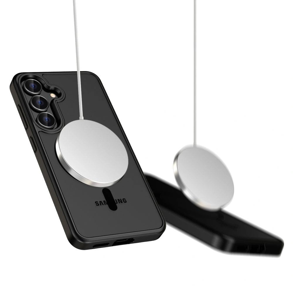 Samsung Galaxy A56 (5G) Tech-Protect Magmat Case - MagSafe Compatible - Matte Black