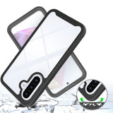 Samsung Galaxy A27 / A37 / A36 / A56 Tech-Protect Defense Case with Screen Protector - Transparent / Black