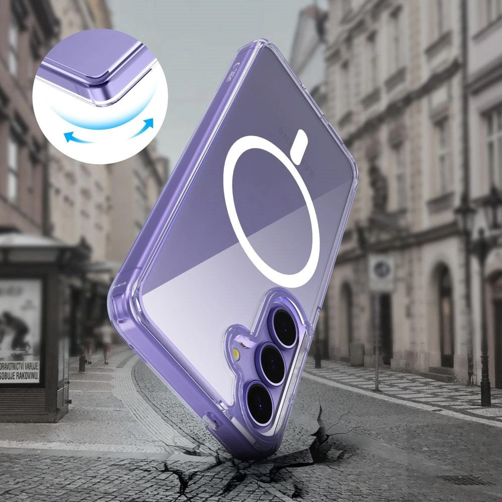 Samsung Galaxy A36 (5G) Tech-Protect FlexAir Hybrid Case - MagSafe Compatible - Transparent