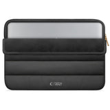 Tech-Protect Fluffy MacBook / Laptop 15-16" (27 x 38cm) Sleeve with Extra Zipper Pocket - Black