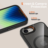 Nothing Phone (3a) Pro Tech-Protect Magmat Case - MagSafe Compatible - Transparent / Black