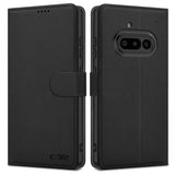 Nothing Phone (3a) Tech-Protect Flip Case with Wallet - Black