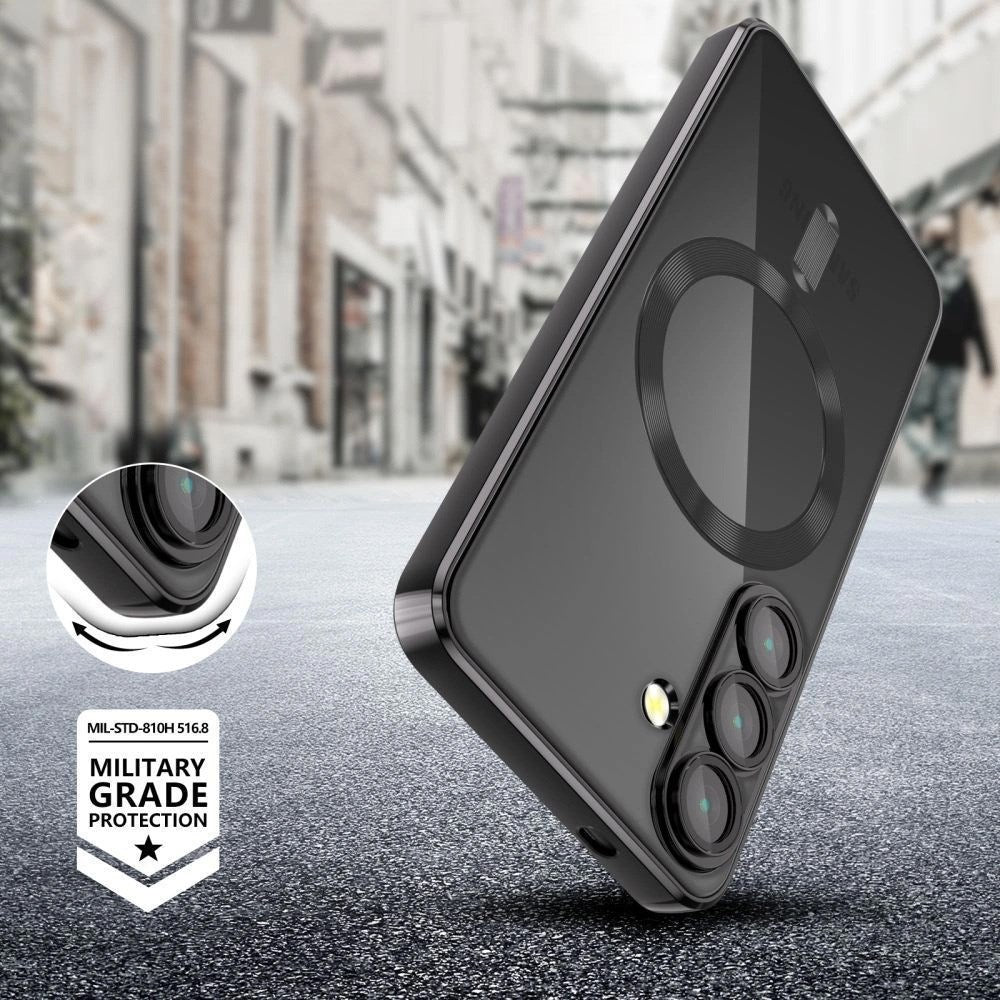 Samsung Galaxy S25 Edge Tech-Protect MagFlex Case - MagSafe Compatible - Black