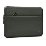 Tech-Protect MacBook / Laptop 13-14" Sleeve with Lined Inside & Pocket - Dark Green