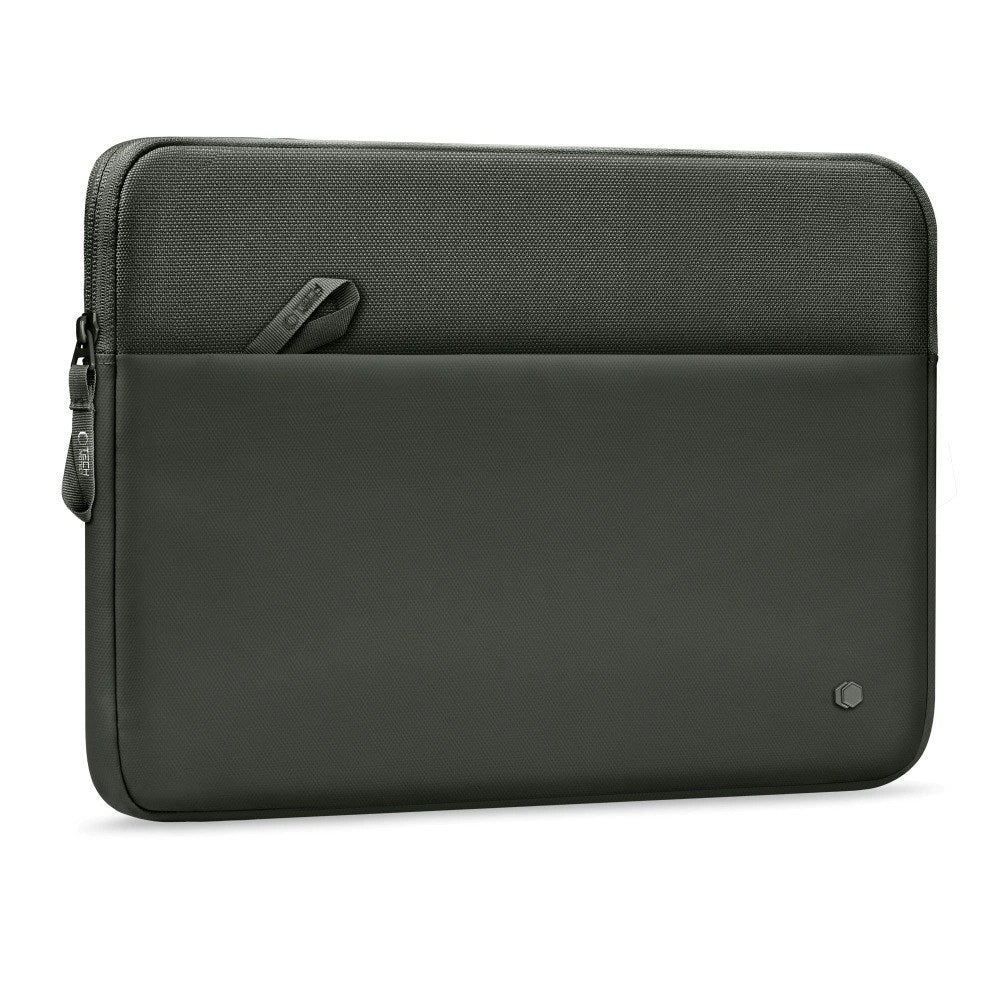 Tech-Protect MacBook / Laptop 15-16" Sleeve with Lined Inside & Pocket - Dark Green
