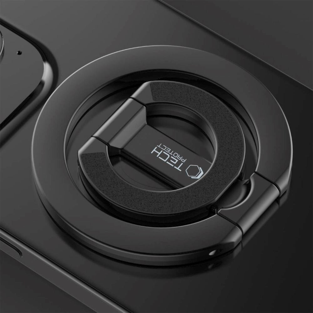 Tech-Protect Magnetic Phone Ring – MagSafe Compatible – Black