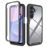 Samsung Galaxy A16 (4G/5G) Tech-Protect DEFENSE360 Case with Screen Protector - Transparent / Black