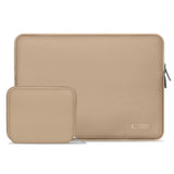 Tech-Protect Neoslim MacBook/Laptop 15-16" Sleeve with Small Bag - Beige