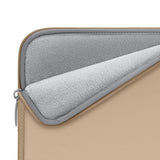 Tech-Protect Neoslim MacBook/Laptop 15-16" Sleeve with Small Bag - Beige